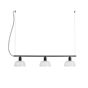 Lustra suspendata design modern TATAWIN alb