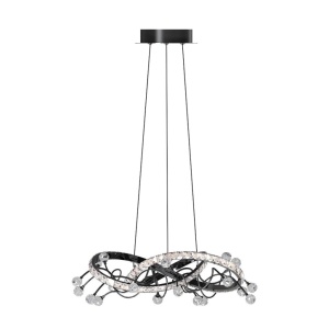 Lustra suspendata LED CCT si telecomanda Maia