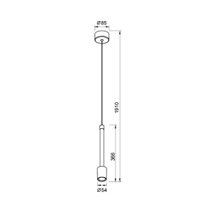 Lustra suspendata LED design minimalist FUGAZ alb MA-8946 171968 universul-luminii.ro