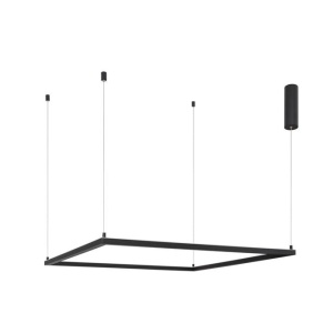 Lustra suspendata LED dimabila design modern ETERNA negru NVL-9990732