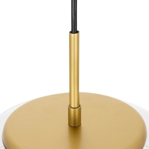 Lustra suspendata LED, Metal, Sticla, Eden 181048 universul-luminii.ro