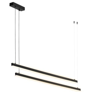 Lustra suspendata LED, Otel, Negru, MIAMI 246128 universul-luminii.ro