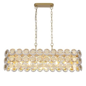 Lustra suspendata ovala design elegant Belle 8LT