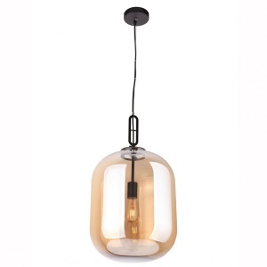 Lustra suspendata / Pendul design modern Honey Amber, 30cm P0299 MX