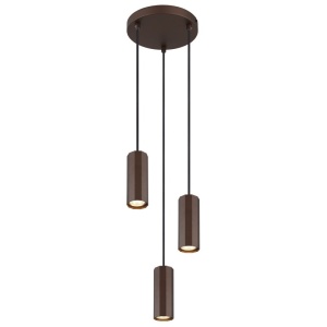 Lustra suspendata stil minimalist JAMES 3L bronz
