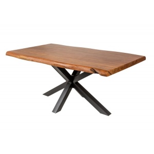 Masa design industrial Mammut Nature 180cm, salcam