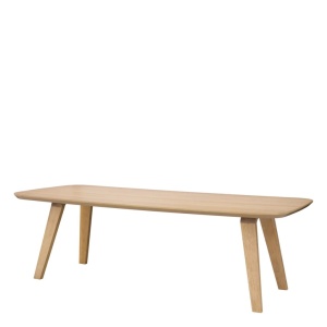 Masa design LUX Glover Natural oak, 245x109cm