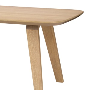 Masa design LUX Glover Natural oak, 245x109cm - Img 6
