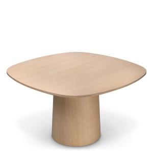 Masa design LUX Motto furnir stejar, 130x130cm - Img 6
