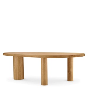 Masa dining din lemn design LUX Prelude, Reclaimed oak - Img 3