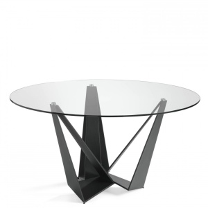 Masa eleganta design modern Ruby, 150cm AC-CT2061R-NEGRO