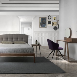 Masa machiaj eleganta, design modern Walnut AC-CP1702-DK - Img 4