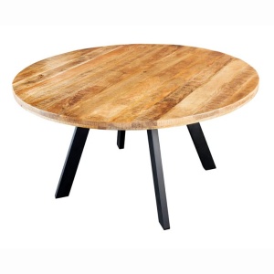 Masa rotunda design industrial vintage Iron Craft 140cm