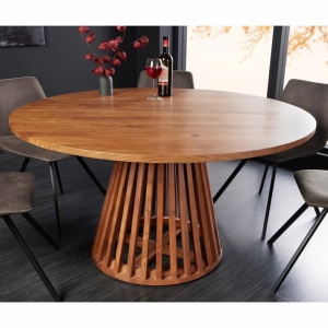 Masa rotunda din lemn de salcam Maison Jade 140cm
