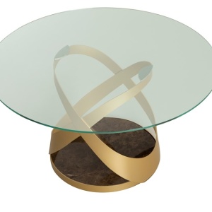 Masa rotunda eleganta design LUX Capri 140cm - Img 4