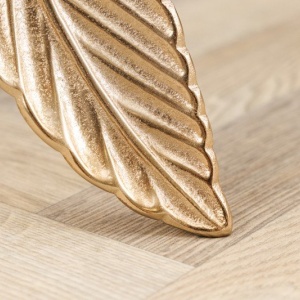 Masuta auxiliara design unicat Faether 65cm gold - Img 3