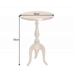 Masuta auxiliara in stil baroc Tisch Jardin 55cm - Img 2