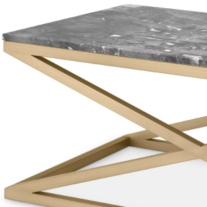 Masuta de cafea design LUX Criss Cross 120x70cm - Img 5