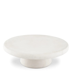 Masuta de cafea design LUX pentru interior si exterior Cleon crem - Img 2