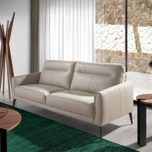 Masuta de cafea moderna design LUX Wood and Black, 90cm - Img 7