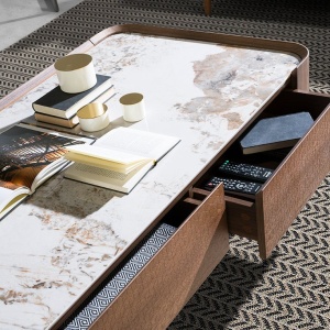 Masuta deosebita design LUX Walnut-Marble - Img 4