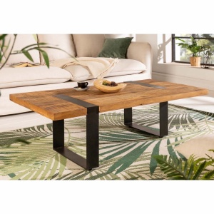 Masuta design industrial Iron Craft 100cm Mango