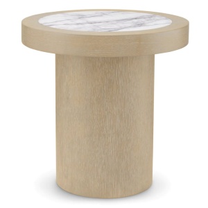 Masuta Design LUX, Marmura, Furnir Stejar, Presedio 50cm