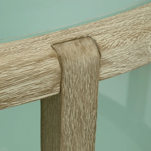 Masuta design LUX pentru Exterior, Lemn, Sticla, Anthony - Img 6