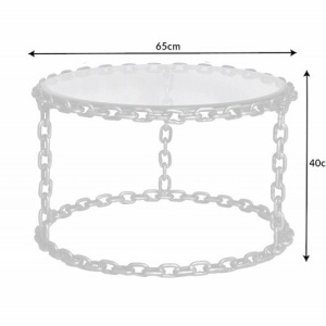 Masuta design unicat Chain 65cm - Img 5