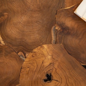 Masuta design unicat Square 90cm Teak - Img 2