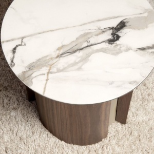 Masuta laterala design LUX Walnut - Img 7