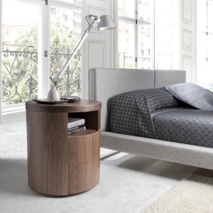 Masuta/ Noptiera eleganta design modern Dreams AC-LE313-NOGAL - Img 5