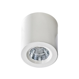 Mini Spot LED aplicat tavan/plafon NANO ROUND alb - Img 1