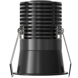 Mini Spot LED incastrabil CANE negru 12W 4000K - Img 5
