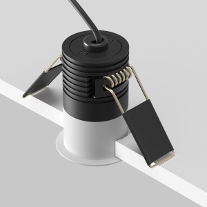 Mini Spot LED incastrabil design tehnic Minor D-4cm 227768 universul-luminii.ro