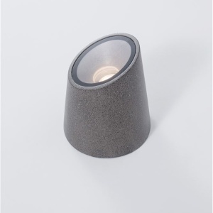 Mini stalp decorativ iluminat exterior IP65 FOX gri 84738 universul-luminii.ro