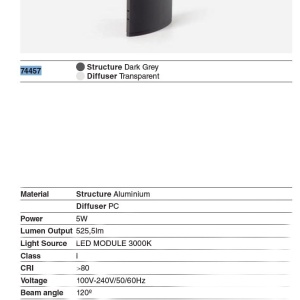 Mini Stalp exterior solar cu senzor de miscare LUMA S gri - Img 6