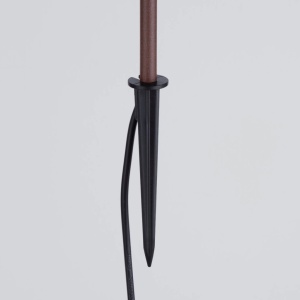 Mini Stalp LED cu tarus, iluminat exterior modern IP65 KIKO corten 24V - Img 6