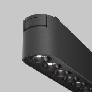 Modul LED, accesoriu pentru sina magnetica Radity, Points negru 6W 3000K 131648 universul-luminii.ro