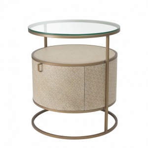 Noptiera/ Masuta laterala design LUX Napa Valley stejar albit 114776 HZ