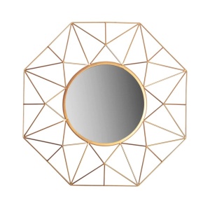 Oglinda de perete decorativa Diamond 80cm, auriu A-43733 VC