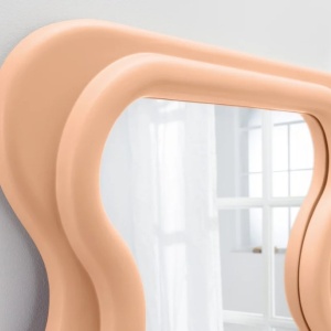 Oglinda de perete design modern CURVY 160cm, caisa - Img 4