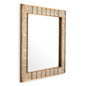 Oglinda decorativa design LUX Mellot, 110x110cm