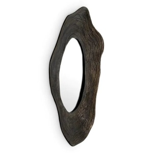 Oglinda decorativa design LUX Pavona bronz - Img 2