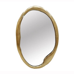 Oglinda decorativa Portrait 70cm auriu A-46098 VC