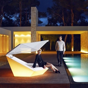 Pat de zi cu parasolar design modern premium lounge FAZ - Img 8