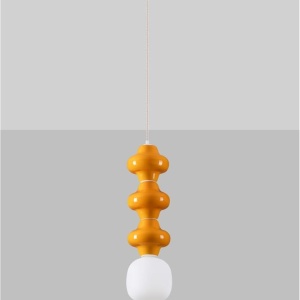 Pendul ceramic design modern CHIC portocaliu 232438 universul-luminii.ro