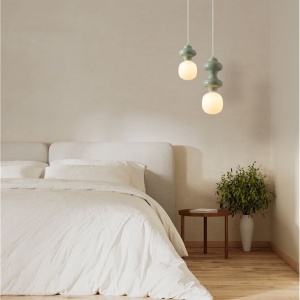 Pendul ceramic design modern CHIC verde 152128 universul-luminii.ro