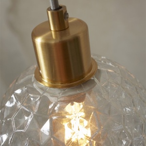 Pendul design decorativ Venice oval, clear 224388 universul-luminii.ro