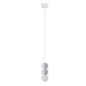 Pendul design decorativ ZERO alb/opal - Img 1